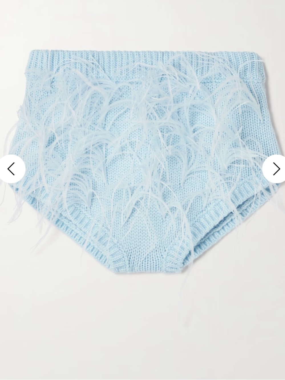 NWT Shushu/Tong Feather Shorts